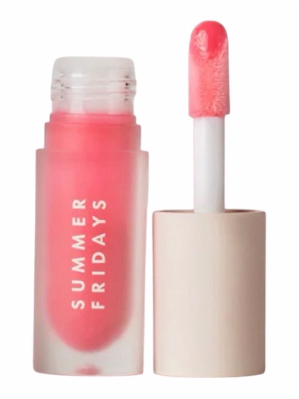 Summer Fridays Deeam Lip Oil Pink Cloud